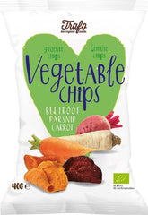 Chips de verduras sin gluten BIO 40 g - TRAFO